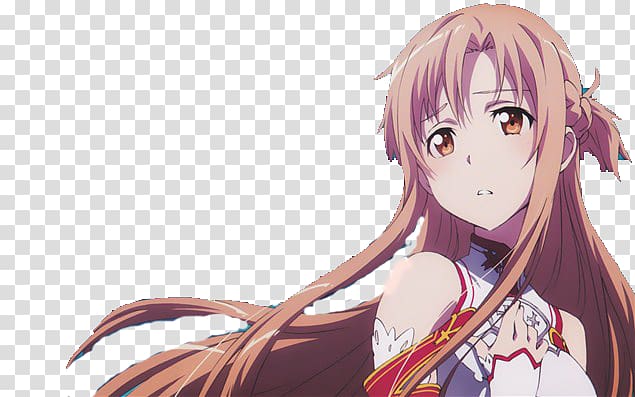 Asuna Kirito Sword Art Online 1: Aincrad Anime, asuna transparent background PNG clipart