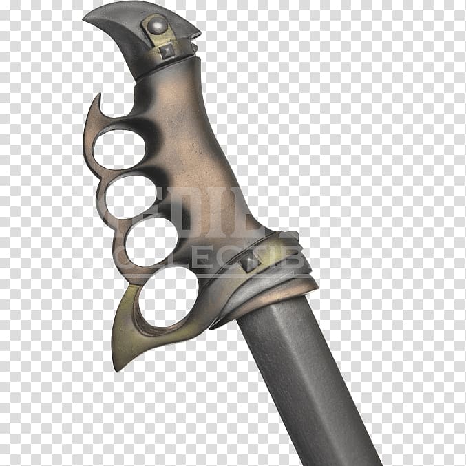 LARP dagger Sword Live action role-playing game Brass Knuckles, Sword transparent background PNG clipart