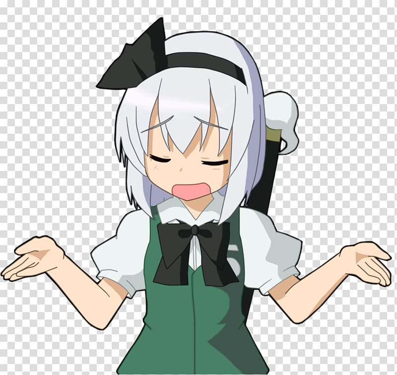 Portable Network Graphics Youmu Konpaku Touhou Project JPEG, anime girl thumbs up transparent background PNG clipart