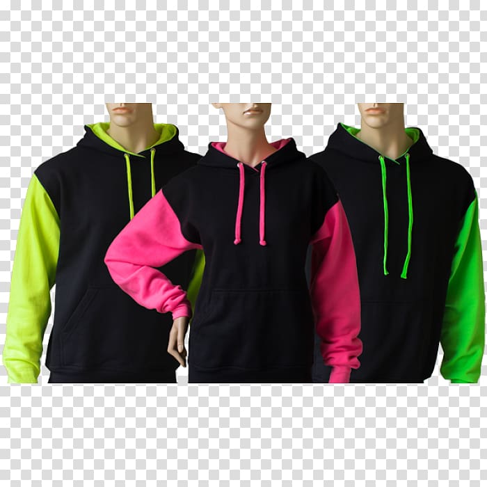 Hoodie T-shirt Polar fleece Bluza Sweater, color block transparent background PNG clipart