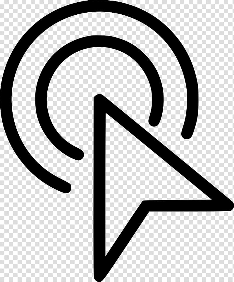 Computer Icons Pointer Double-click Cursor, cursor transparent background PNG clipart