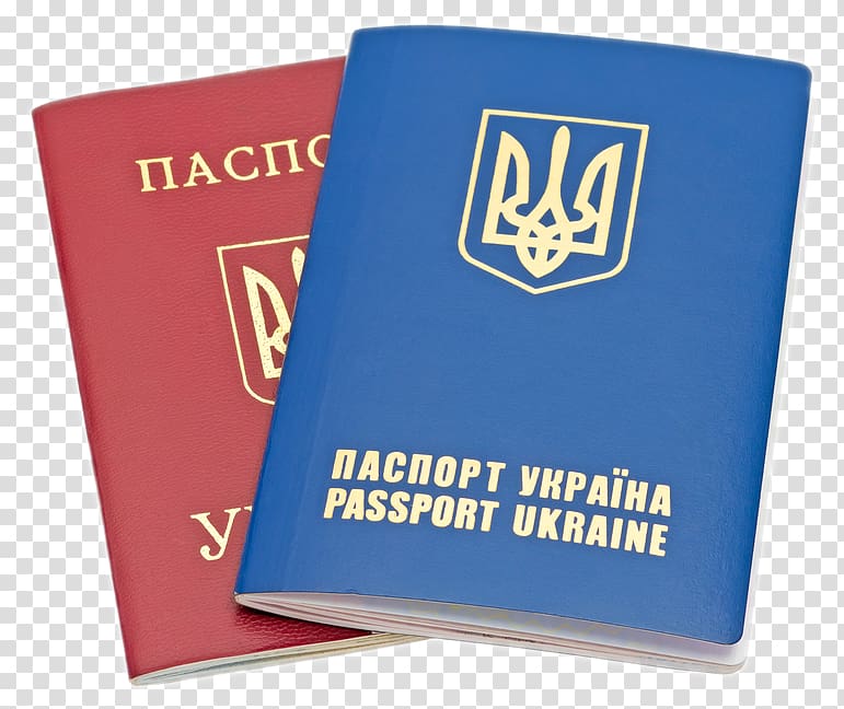 Ukrainian passport Ukraine Ukrainian identity card Travel visa, passport transparent background PNG clipart