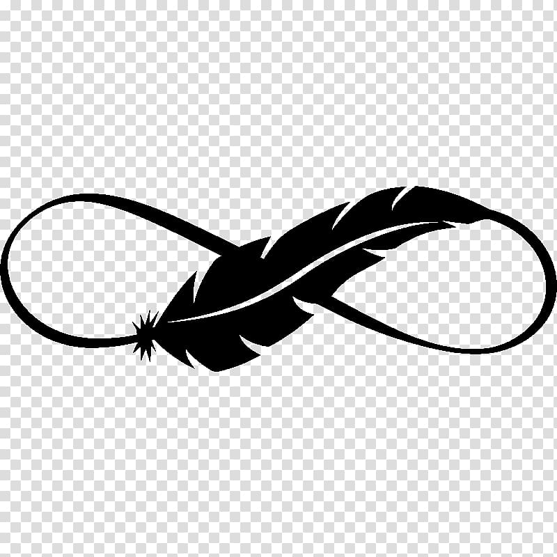 Black And White Feather Tattoo Design  Black And White Feather Clipart HD  Png Download  1024x19556288878  PngFind