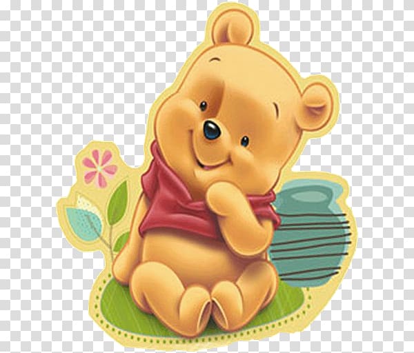 Winnie-the-Pooh Baby shower Infant Birthday Party, winnie the pooh transparent background PNG clipart