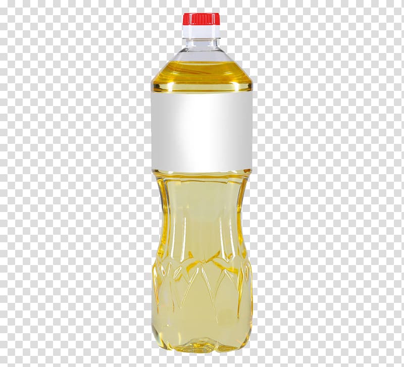 Cooking oil Bottle Vegetable oil, The cooking oil in the bottle transparent background PNG clipart