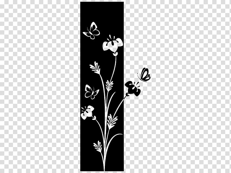 Flower Branching Black M Font, compass with banner tattoo transparent background PNG clipart