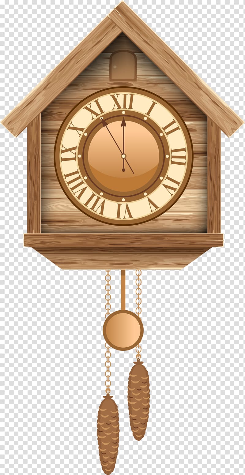 Cuckoo clock Floor & Grandfather Clocks Alarm Clocks , pocket transparent background PNG clipart