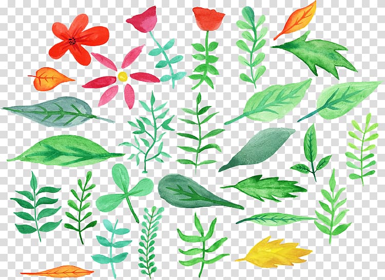 Flower Leaf Watercolor painting Floral design, acuarela transparent background PNG clipart
