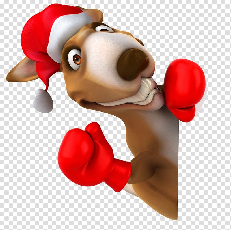 Kangaroo Christmas , Interesting Kangaroo transparent background PNG clipart