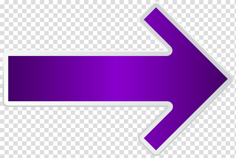 Purple Violet Angle, right arrow transparent background PNG clipart