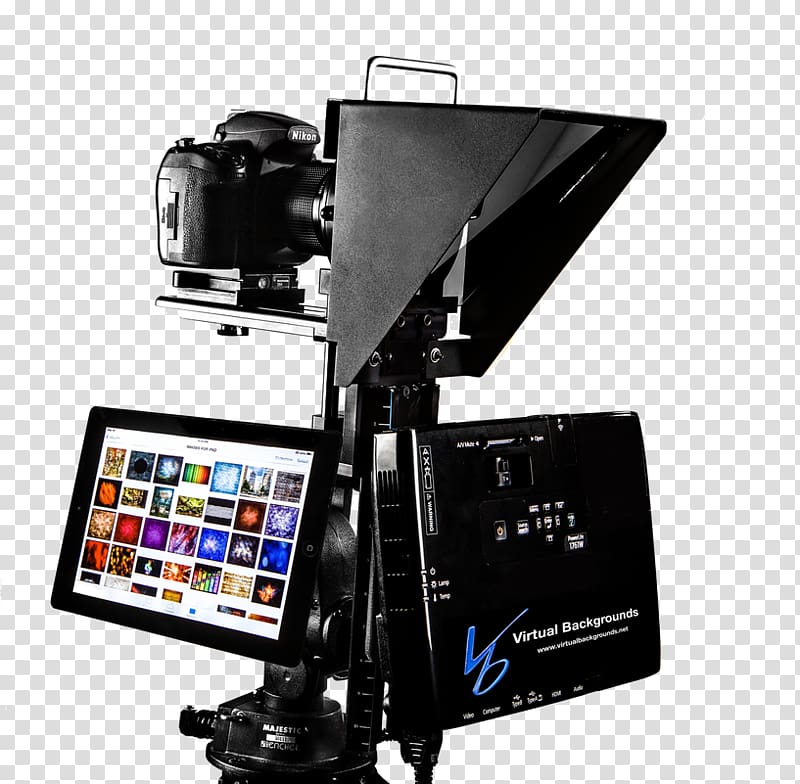 Chroma key graphic studio Camera, Virtual studio transparent background PNG clipart