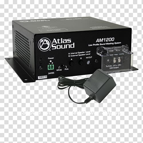 Atlas sound Am1200 low profile sound masking system Background Noise Machines Auditory masking, sound system transparent background PNG clipart