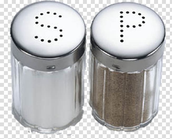 Salt and pepper shakers Black pepper Industrial design, salt transparent background PNG clipart