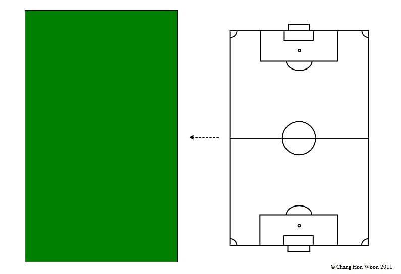Football pitch Diagram , Soccer Field Diagram transparent background PNG clipart