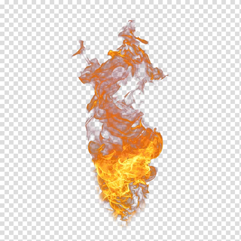 red burning flame transparent background PNG clipart