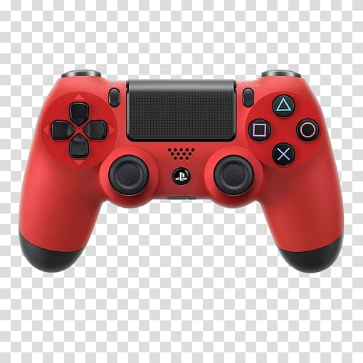 red Sony DS4 controller, Twisted Metal: Black PlayStation 2 PlayStation 4 PlayStation 3 GameCube controller, PS4 Controller transparent background PNG clipart