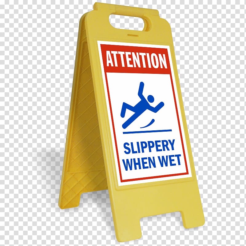 Wet floor sign Safety Swimming pool Hazard, wet transparent background PNG clipart
