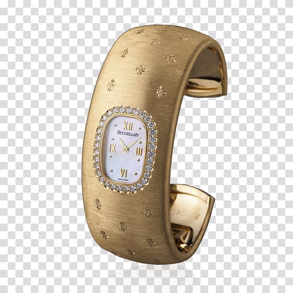 Buccellati Watch Bracelet Colored gold, watch transparent background PNG clipart