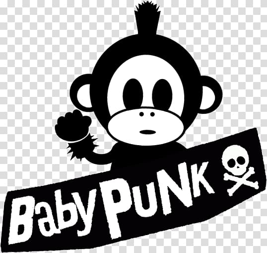 Infant Logo Punk rock Child Punk Kid, Baby Store transparent background PNG clipart