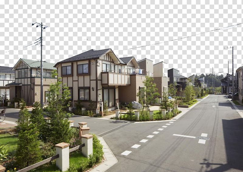 Tokyo Building House Residential area, Japan town building eight transparent background PNG clipart