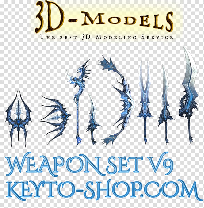 Metin2 Weapon 3D modeling 3D computer graphics Armour, 3d model home transparent background PNG clipart