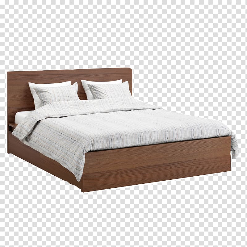 Bed frame Platform bed Furniture IKEA, bed transparent background PNG clipart