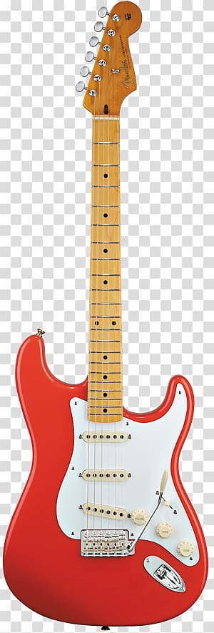 Fender HM Strat Fender Stratocaster Fender Classic 50s Stratocaster Fender Musical Instruments Corporation Guitar, guitar transparent background PNG clipart