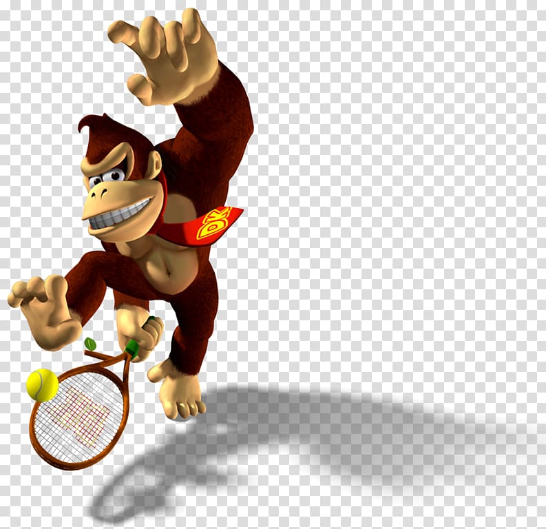 Donkey Kong Jr. Mario Tennis Mario Power Tennis, Tennis Artwork transparent background PNG clipart