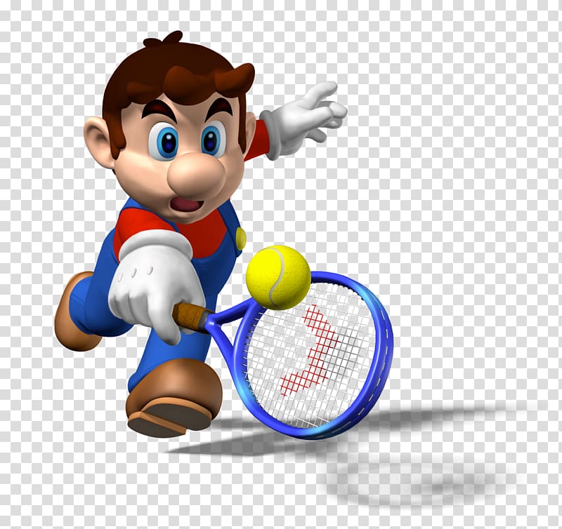 Super Mario Bros. Mario Power Tennis Mario Tennis: Power Tour Mario Tennis Open, tennis transparent background PNG clipart