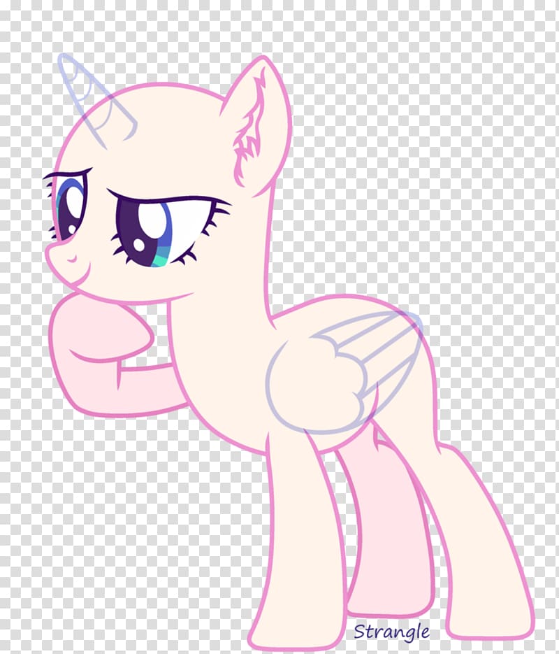 Pony Drawing , mlp base transparent background PNG clipart