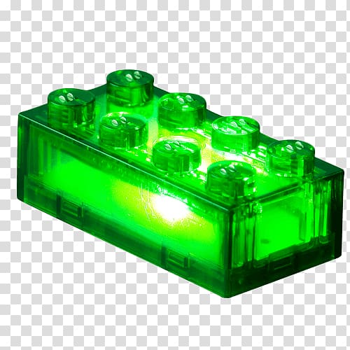 Construction set Glass brick Toy block LEGO, light green transparent background PNG clipart