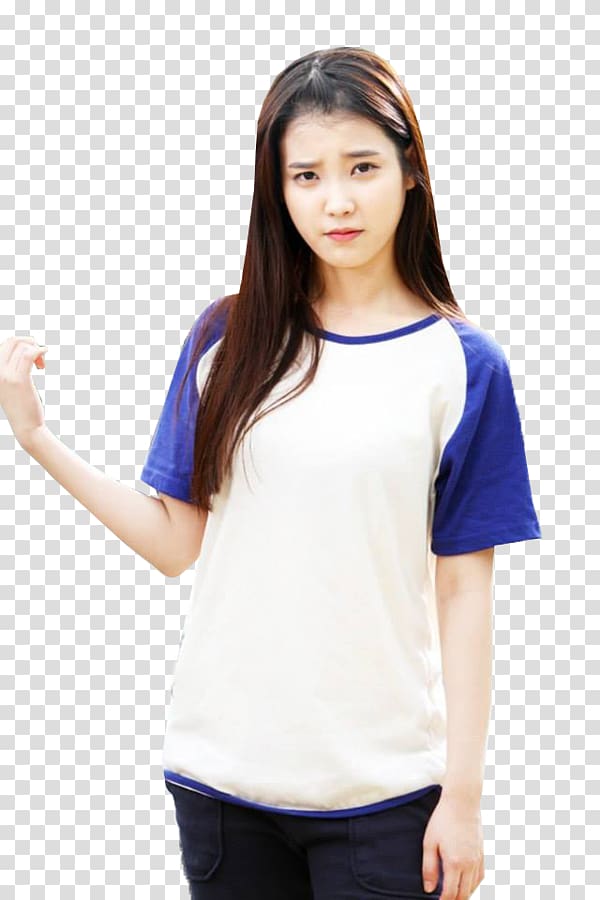 IU South Korea Singer K-pop Female, girls generation transparent background PNG clipart
