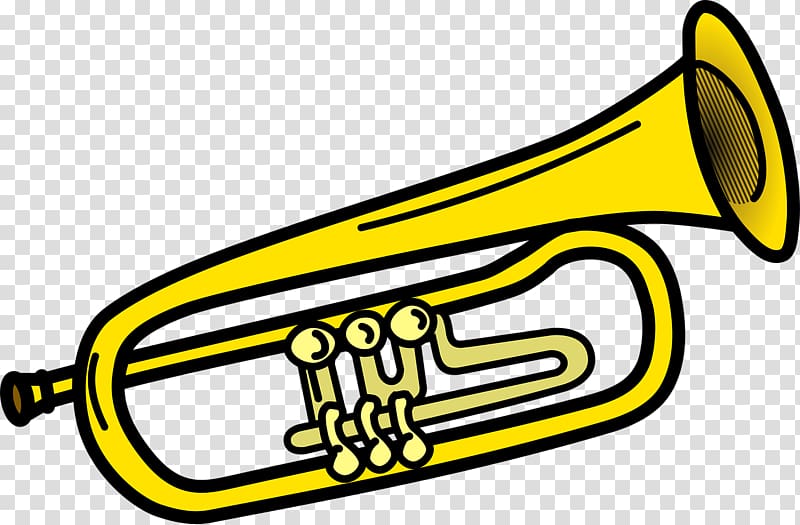 Trumpet , Musical Instruments transparent background PNG clipart