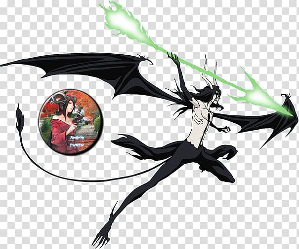 Green Color Legendary creature, Ulquiorra transparent background PNG clipart