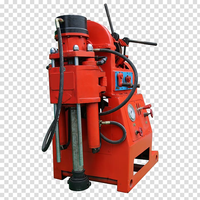 Machine tool Drilling rig Augers Hydrocarbon exploration Water well, chongqing transparent background PNG clipart