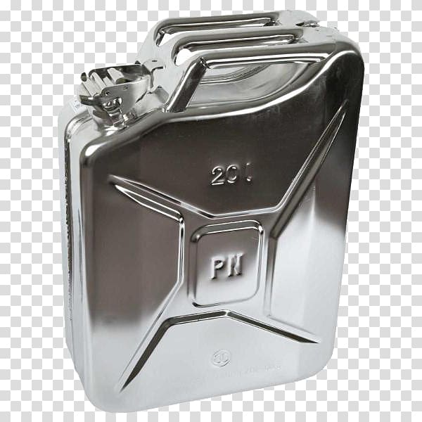 Jerrycan Metal Stainless steel Fuel, jerrycan transparent background PNG clipart