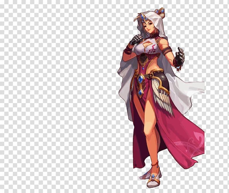 Dungeon Fighter Online Concept art Digital art Character, belly dancer transparent background PNG clipart