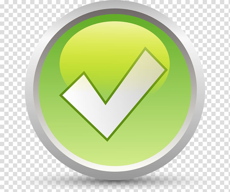 Computer Icons Check mark Button , check transparent background PNG clipart