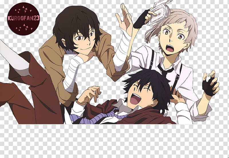 Bungo Stray Dogs Anime Art, Dog transparent background PNG clipart