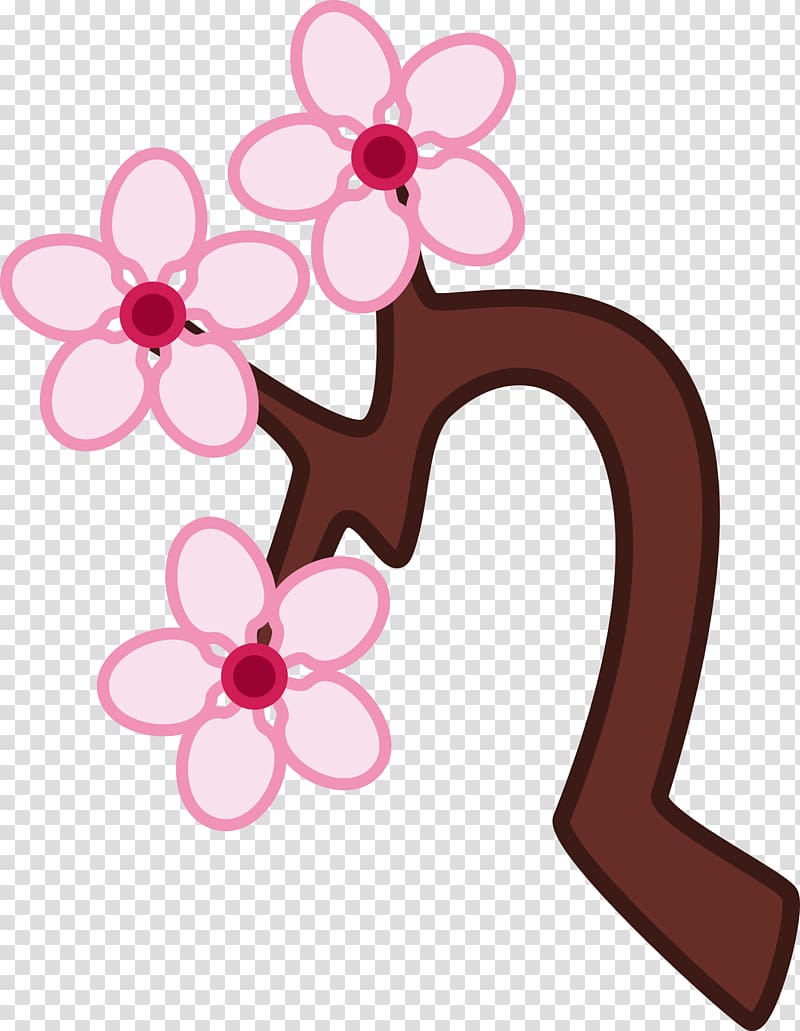 Cherry blossom Apple Bloom Cutie Mark Crusaders, cherry blossom transparent background PNG clipart