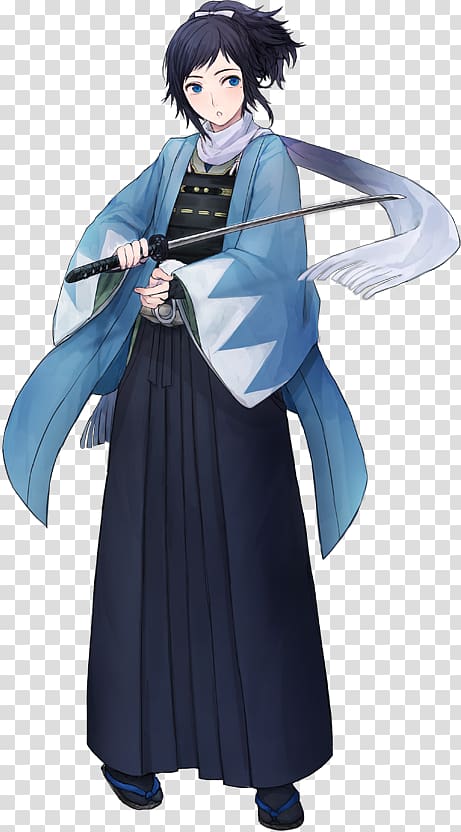 Touken Ranbu Sword dance Cosplay Costume, cosplay transparent background PNG clipart