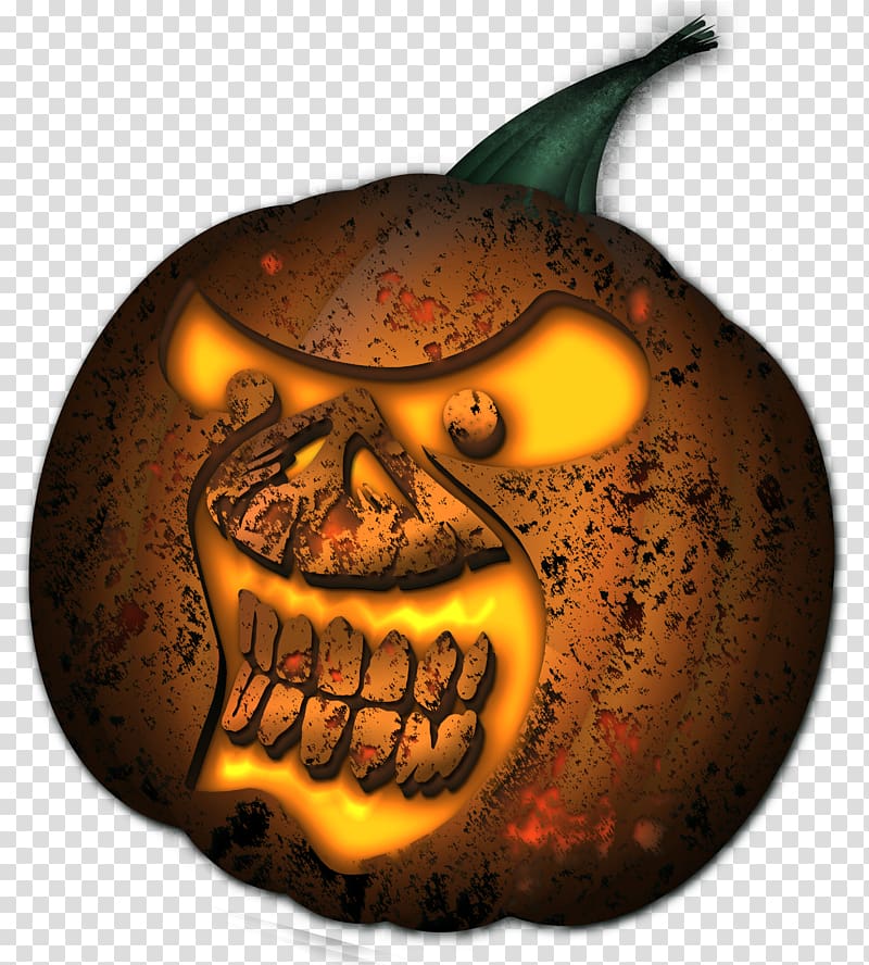 Pumpkin Cucurbita Jack-o\'-lantern Winter squash Gourd, lantern transparent background PNG clipart