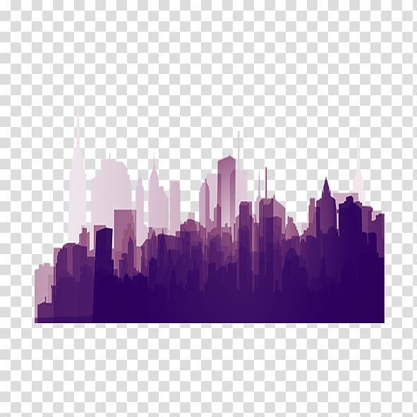 Silhouette, city transparent background PNG clipart