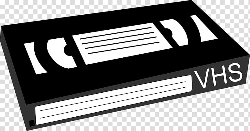 VHS VCRs Compact Cassette , film elements transparent background PNG clipart
