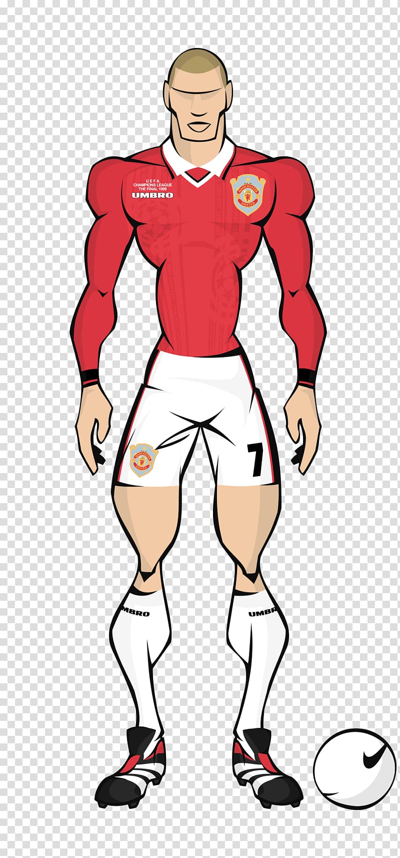 Manchester United F.C. Football player Brazil, David Beckham Real Madrid transparent background PNG clipart