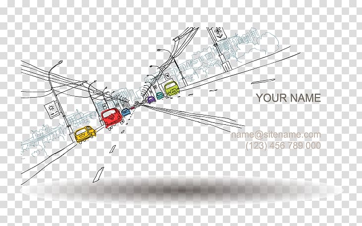 Banner, Road vehicles transparent background PNG clipart