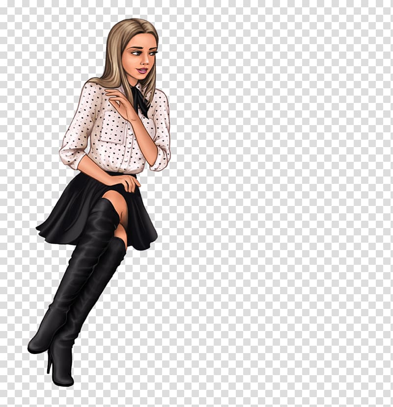 Lady Popular XS Software Fashion Game Leggings, static transparent background PNG clipart