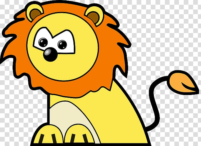 Lion Animation Cartoon , circus lion transparent background PNG clipart