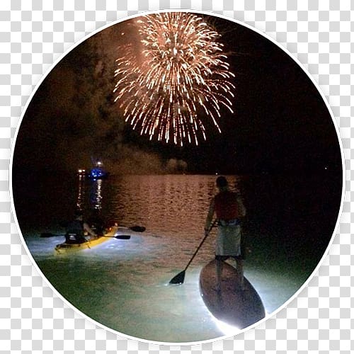 Aquaholic Adventures Paddle board Kayak Islamorada Party Paddleboarding Key Largo, beautiful fireworks transparent background PNG clipart