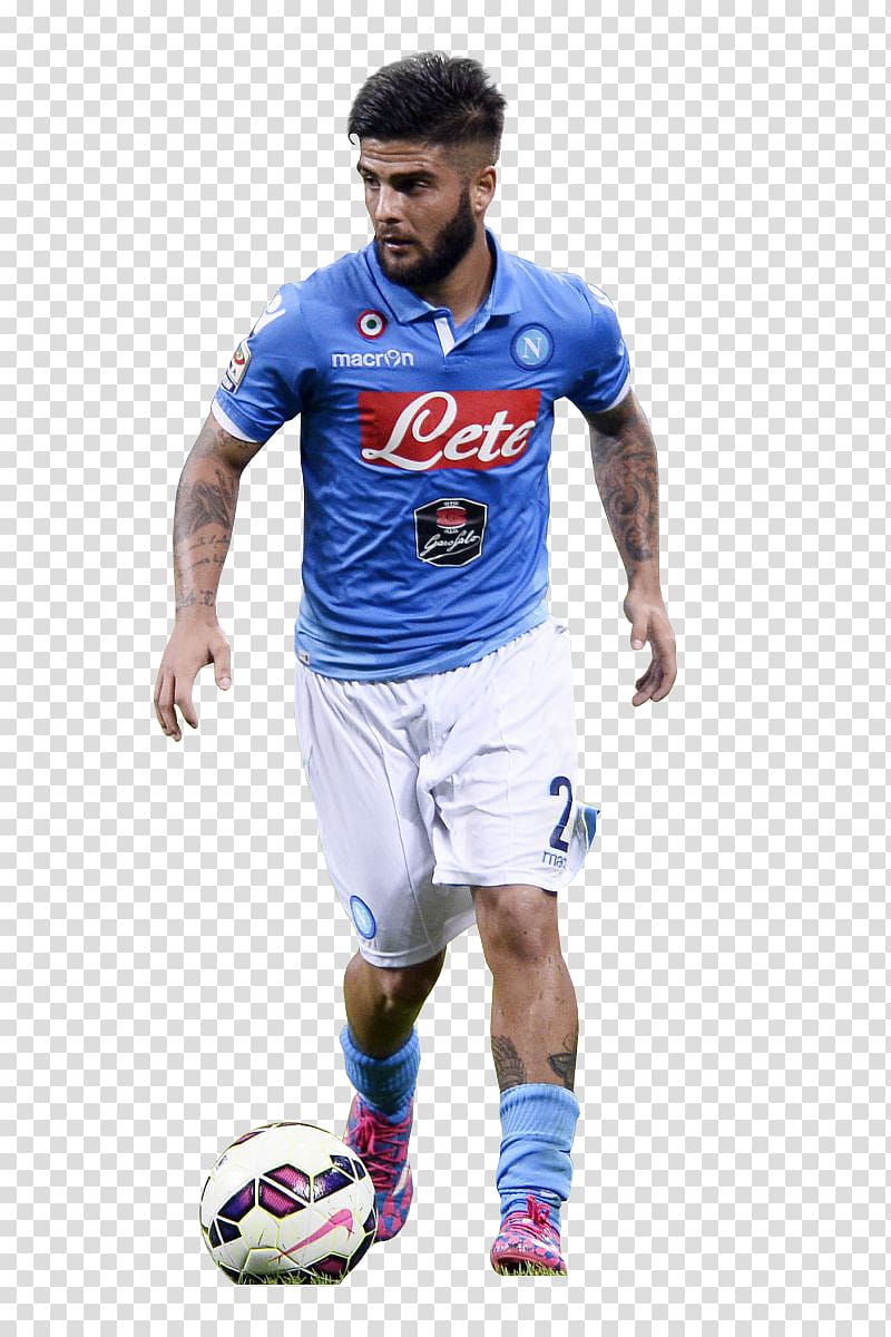 Lorenzo Insigne S.S.C. Napoli Football player T-shirt Sport, Lorenzo Mollas transparent background PNG clipart